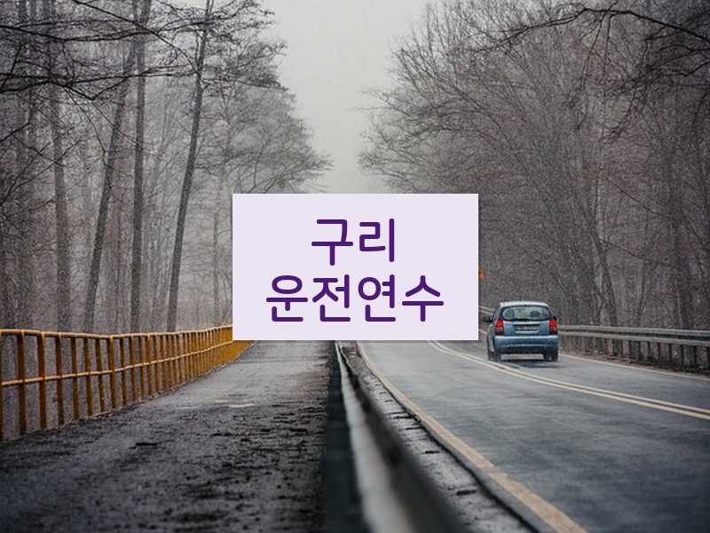구리운전연수 후기
