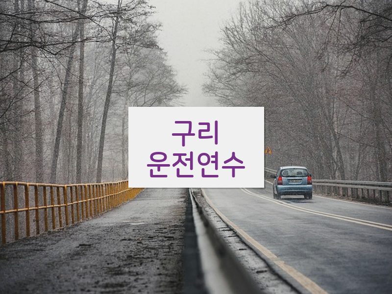 구리운전연수 후기