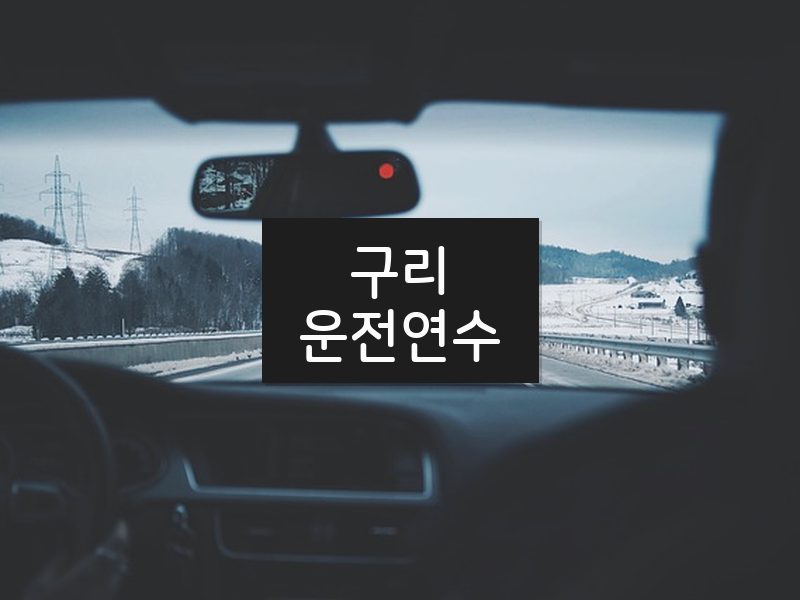 구리운전연수 후기