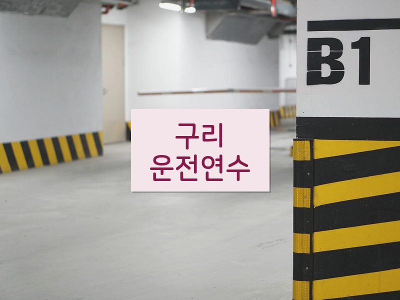 구리운전연수 후기