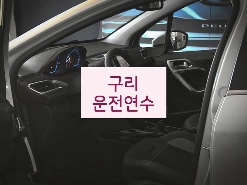 구리운전연수 후기