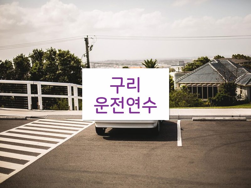 구리운전연수 후기