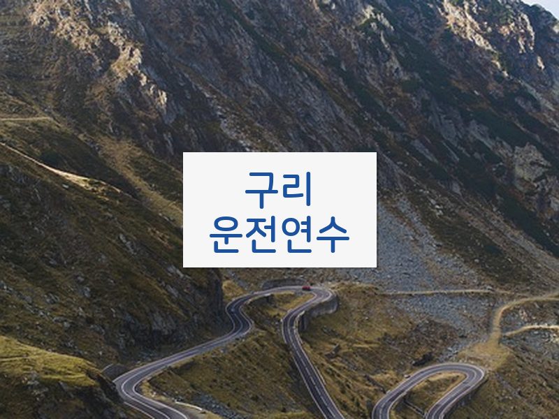 구리운전연수 후기