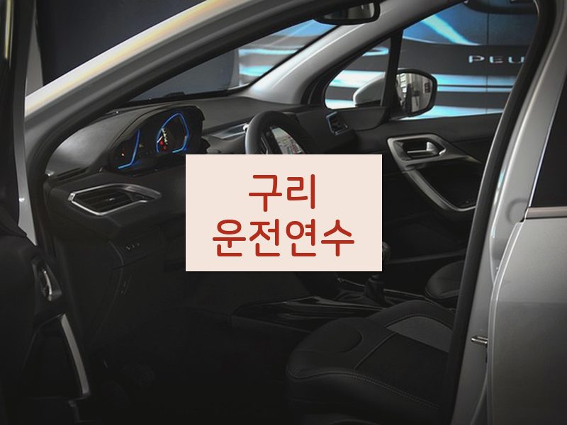 구리운전연수 후기