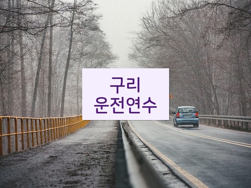 구리운전연수 후기