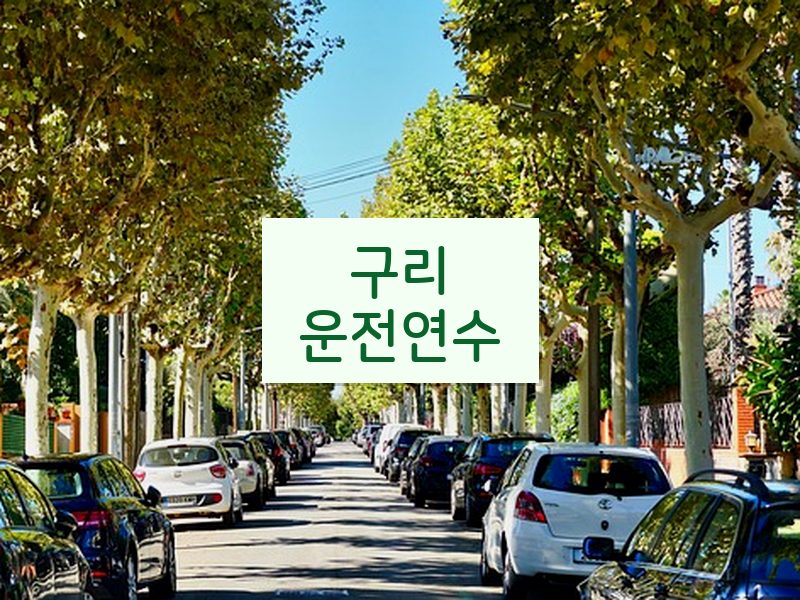 구리운전연수 후기