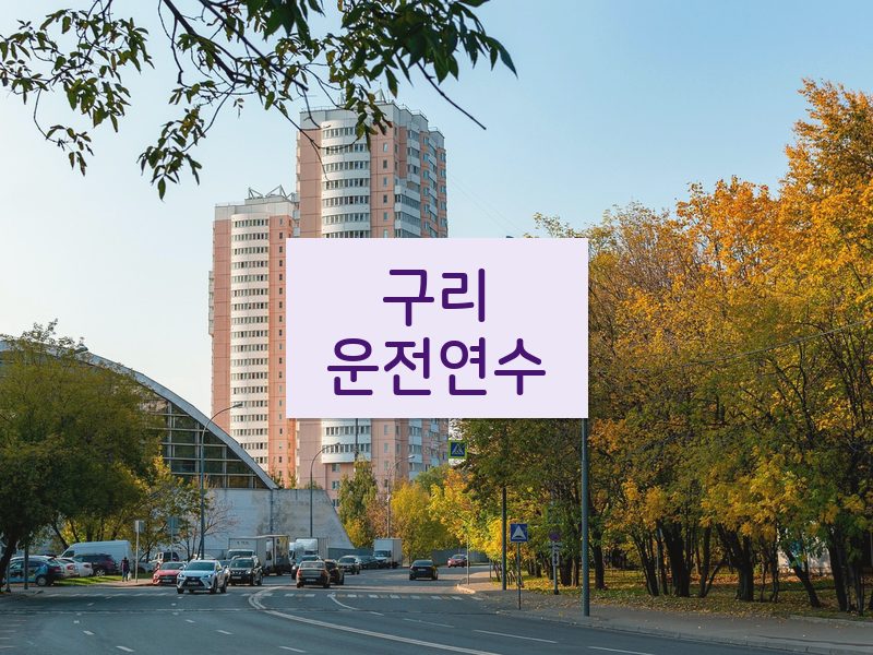구리운전연수 후기