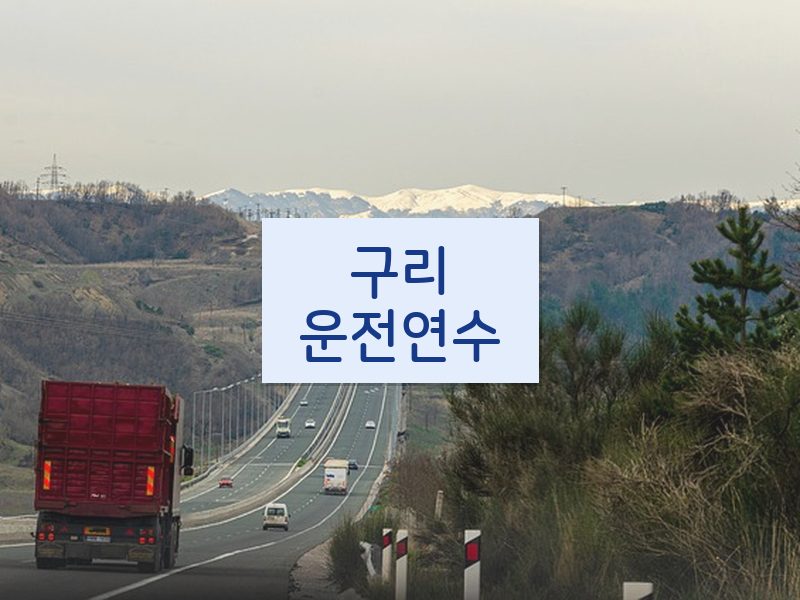구리운전연수 후기