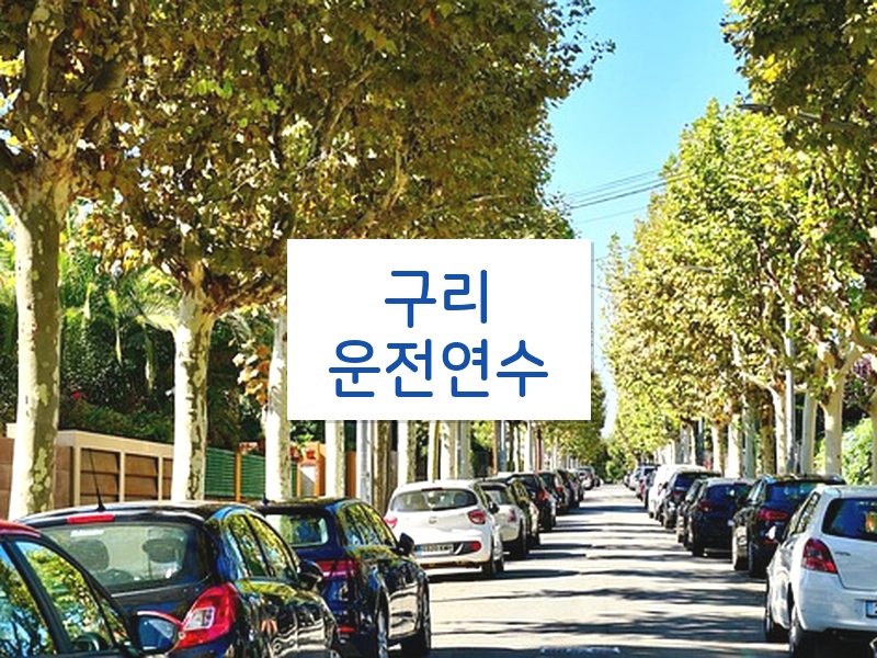 구리운전연수 후기