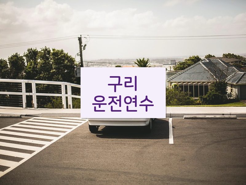 구리운전연수 후기