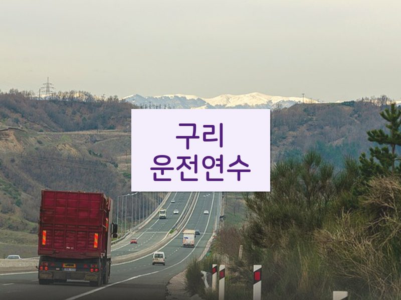 구리운전연수 후기
