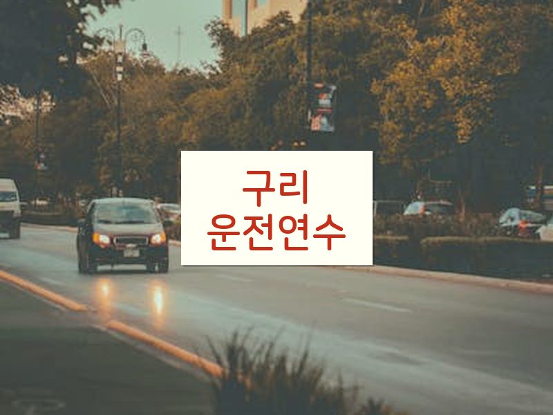 구리운전연수 후기