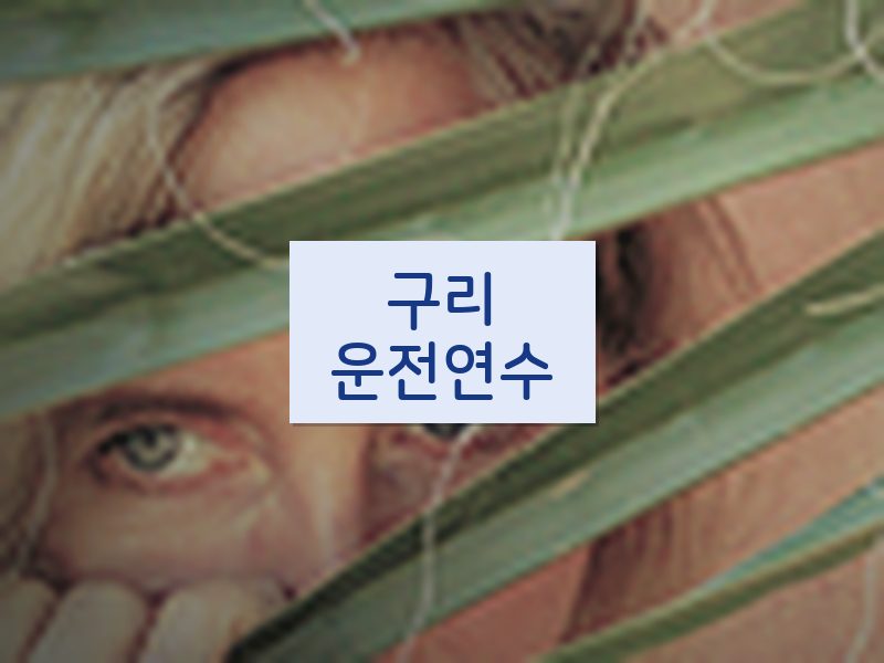 구리운전연수 후기