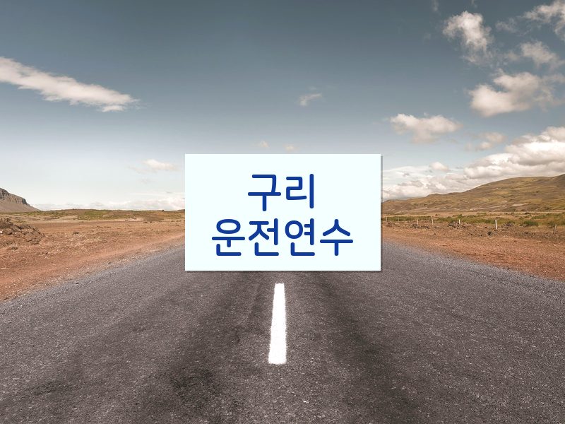 구리운전연수 후기