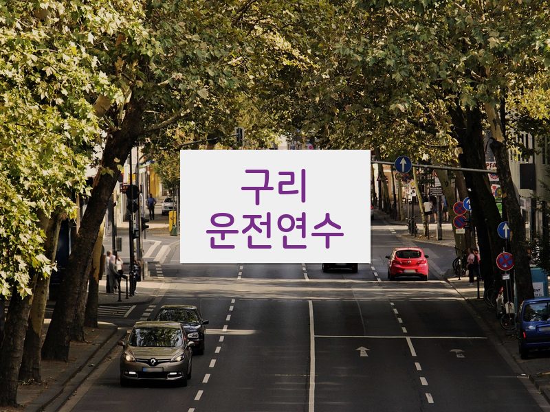 구리운전연수 후기
