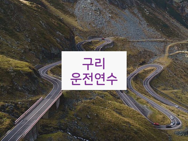 구리운전연수 후기