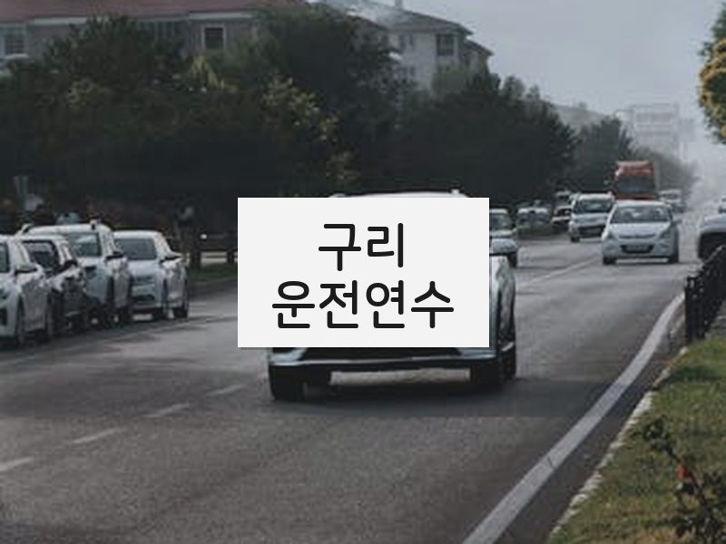 구리운전연수 후기