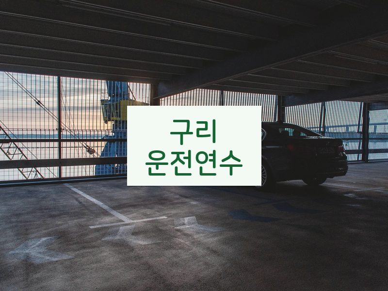 구리운전연수 후기