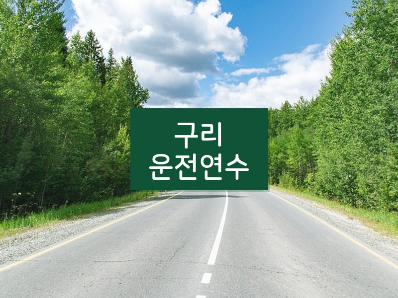 구리운전연수 후기