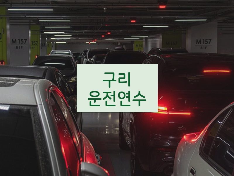 구리운전연수 후기