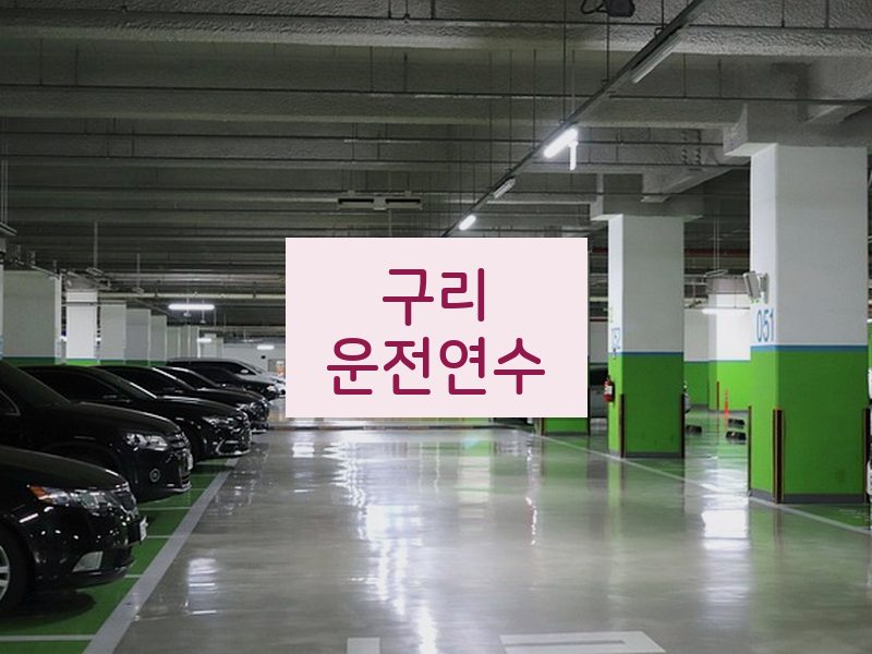 구리운전연수 후기