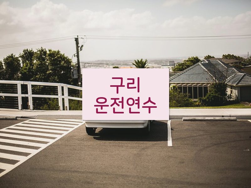구리운전연수 후기