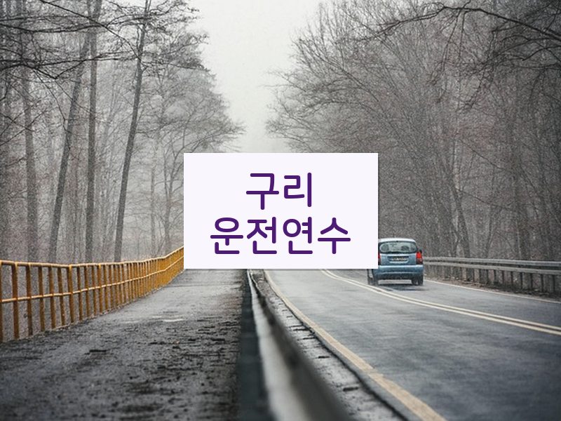 구리운전연수 후기