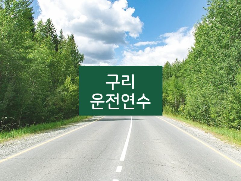 구리운전연수 후기
