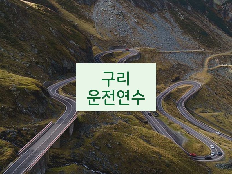 구리운전연수 후기