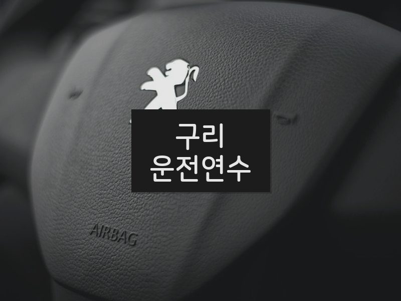 구리운전연수 후기