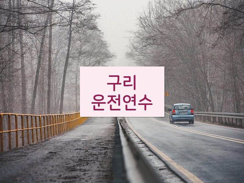 구리운전연수 후기