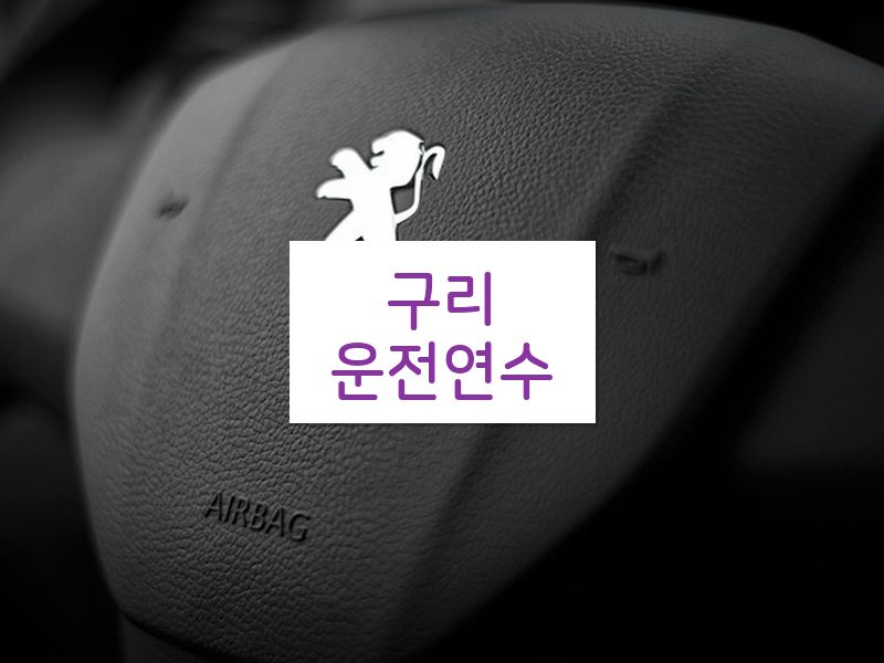 구리운전연수 후기
