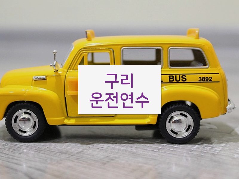 구리운전연수 후기