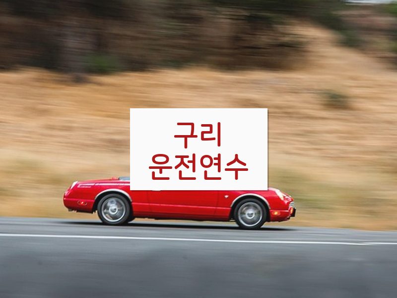 구리운전연수 후기