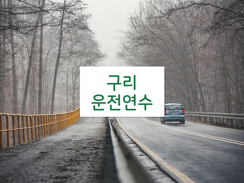구리운전연수 후기