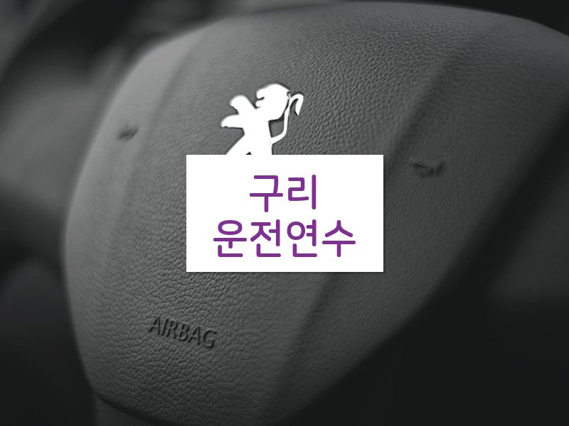 구리운전연수 후기